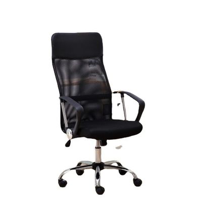 Hete zwarte hoge rugleuning bureaustoel uitvoerende stoelen multi gebruikte draaibare mesh pc-stoel 2023