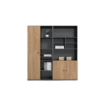 Wandboekenkast Displaykast voor kantooropslag en ruimte optimalisatie oplossing