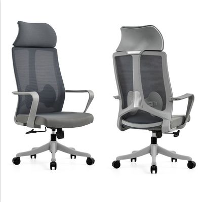 Postverpakking Hoog rug Home Draaiend Ergonomisch Stof Kantoorstoel Voor Manager