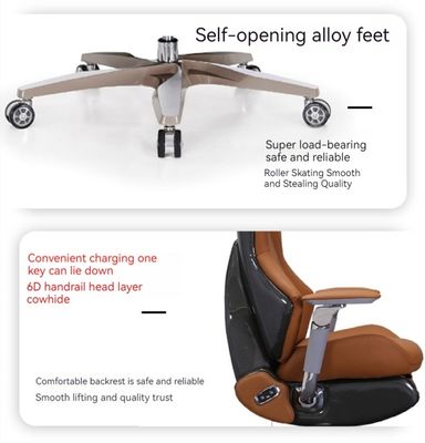 Comfortabele ergonomische speelstoel voor thuis met draaiend apparaat en verstelbaar tillelement