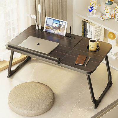 USB-bed laptop bureau opvouwbaar slaapkamer lui bureau leer bureau kinderen kleine tafel