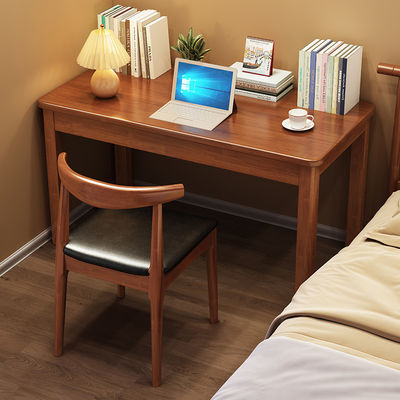 Melamine Solid Wood Office Computer Desk voor thuisstudie en slaapkamer stoel combinatie