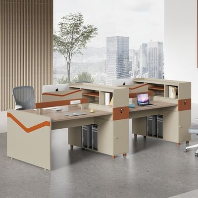 Algemene commerciële meubels One-Stop Shopping Moderne modulaire werkstation Personeelstafel set