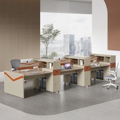 Algemene commerciële meubels One-Stop Shopping Moderne modulaire werkstation Personeelstafel set