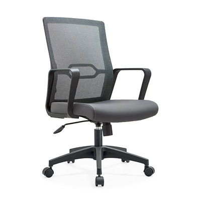 Comfortabele conferentie stoel met draaibare ontwerp en lumbale steun