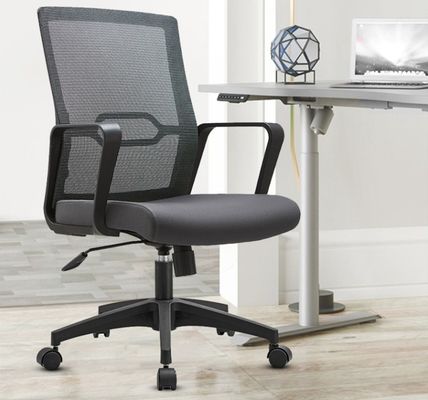 Comfortabele conferentie stoel met draaibare ontwerp en lumbale steun