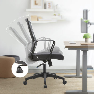 Comfortabele conferentie stoel met draaibare ontwerp en lumbale steun