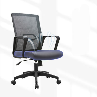 Comfortabele conferentie stoel met draaibare ontwerp en lumbale steun