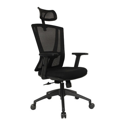 Verstelbare hoofdsteun Mesh Stoel Stof Multifunktioneel Ergonomisch High Back Boss Stoel