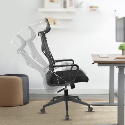 OEM ODM Comfortable Metal Foot Mesh Chair voor sedentaire computer en conferentie