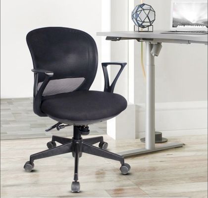 Verdikte basis en armleuningen voor optimaal comfort 2024 Executive Black Swivel Chair