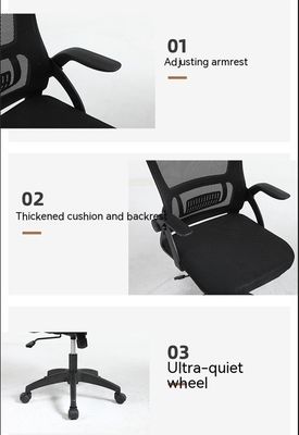 Taipan Lounge Chair Zero Gravity Removable Base Zwarte PC stoel voor ontspanning op kantoor