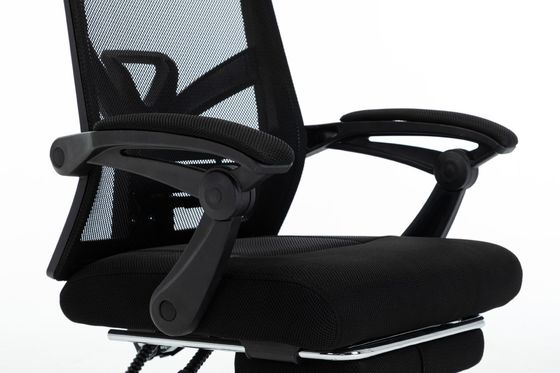 Verstelbare hoogte mesh Thuiswerknemer rugleuning Draaibare kantoorstoel voor maximaal comfort