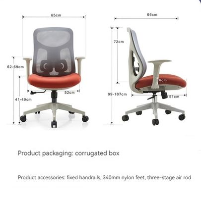 Verstelbare boogmaas Ergonomische stoel Kantoormeubelen voor comfortabele zitplaatsen