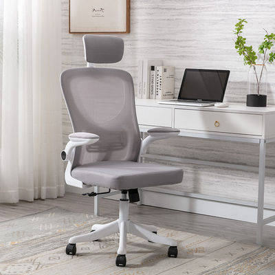Breathable Mesh en Lift Functionaliteit High Back Roze Zwarte PC stoel voor modern kantoor