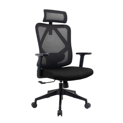 Ergonomische lendenkussing kantoorstoel met porositeit en comfortabel sponskussen