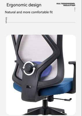 Ergonomische lendenkussing kantoorstoel met porositeit en comfortabel sponskussen