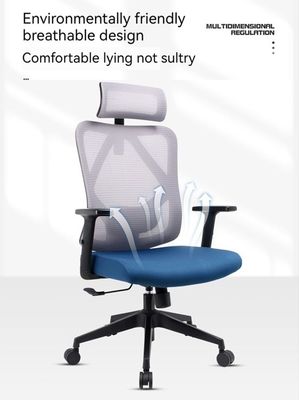 Ergonomische lendenkussing kantoorstoel met porositeit en comfortabel sponskussen