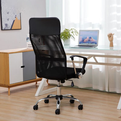 Multi-Use High Back Office Chair met Hot Black Mesh en PU 3 jaar na verkoopcyclus
