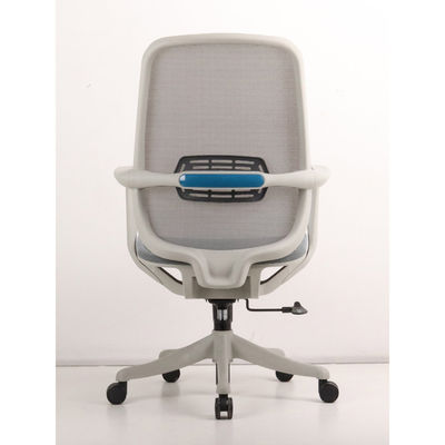 Verstelbare ergonomische Executive Mesh kantoorstoel met draaiwielen en lumbaal steun