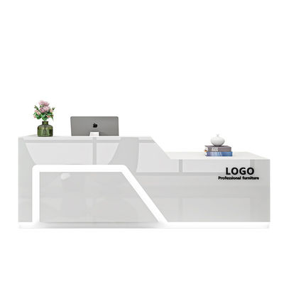 Salon Reception Desk Mall Shop Display Counter Pedestal Voor OEM ODM Gebruiksscenario's