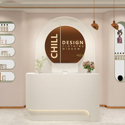 Stylistische eenvoud gebogen consultancy service bureau voor salon nagelsalon kliniek