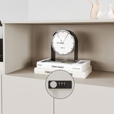 Beveiligde combinatie slot File Room Data Cabinet voor Company Break Room Pantry Storage