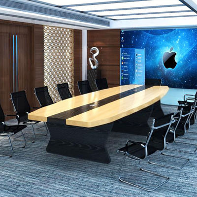 E1 MDF/MFC Melamine Board Conferentietafel en stoel combinatie voor moderne kantoren