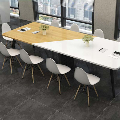 25 mm dikte tafeltop converteerbaar creatieve conferentietafel voor hotel vergaderruimte