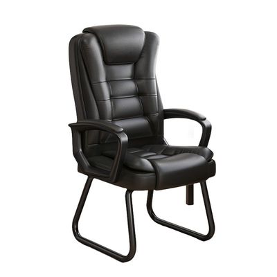 Comfortabele zittende bruine boog slaap lumbale beschermer rugleuning pc stoel voor conferentie