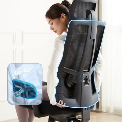 Moderne kantoormeubilair Manager Office Executive Table en Ergonomische Mesh Office Chair