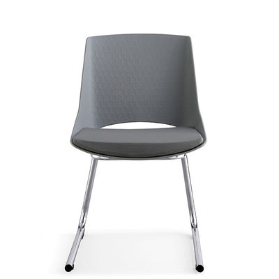 Office sleigh leg modern ontwerp plastic stapelbaar trainingscentrum stoelen voor het leren