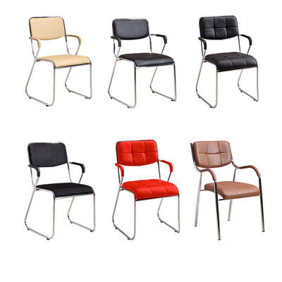 Postverpakkingskantoorstoel Moderne ergonomische rugleuning Executive PU leer pc-stoel