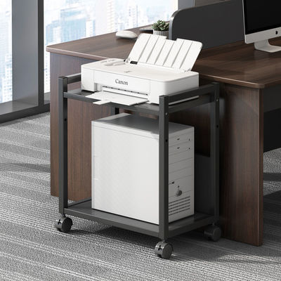 Commerciële meubels 3 tier mobiele printer stand multifunctionele bureau organisator