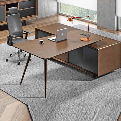 Contemporary Design kantoormeubelen L-vormige werkstation voor moderne manager