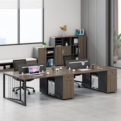 Postverpakking N Eenvoudige/dubbele bureau- en stoelcombinatie voor moderne werkruimtes