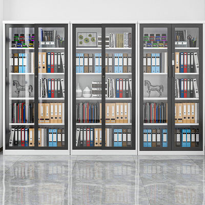 Bedrijfsmeubelen Moderne baas Kabinet Kantoor Houten boekenkast