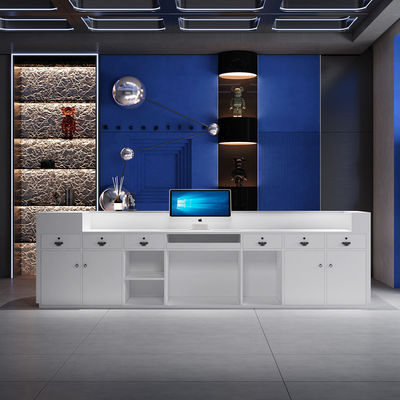 Multifunctionele receptie voor lackeuze schoonheidssalon Bar en hotel Receptie