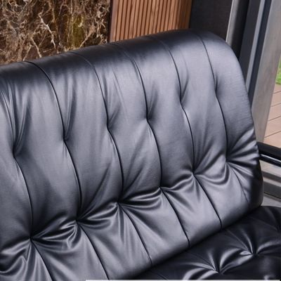Eenvoudige kantoorsofa koffie tafel combinatie set voor moderne zakelijke vergadering receptie