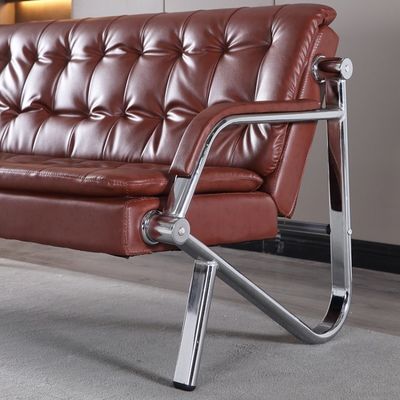 Eenvoudige kantoorsofa koffie tafel combinatie set voor moderne zakelijke vergadering receptie