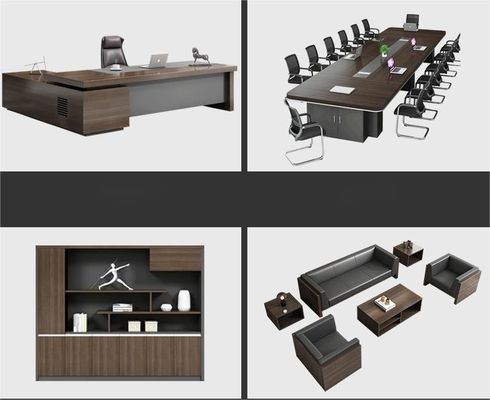 Verfproces Hout GRAINHINCLINED TABLE EDGE Uitvoerend bureau voor President Manager