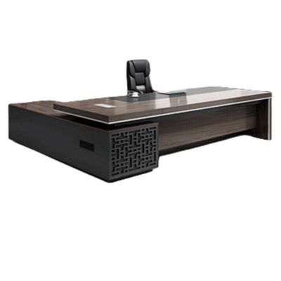 Stylish Boss Desk Manager Office Desk en stoel combinatie voor commerciële meubels