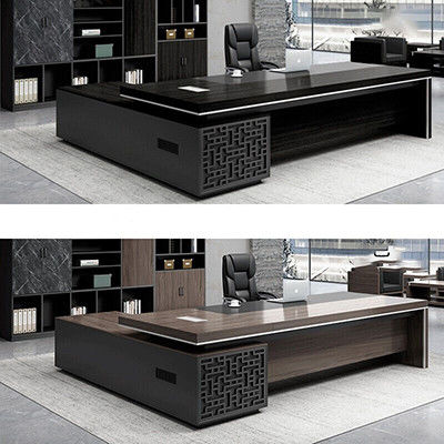 Stylish Boss Desk Manager Office Desk en stoel combinatie voor commerciële meubels