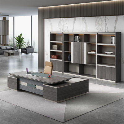 Contemporary Design One-stop Shopping Kantoormeubelen Panel Type Eenvoudig assemblage bureau