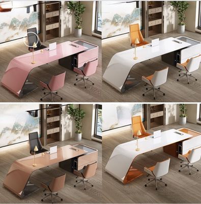 Modulair kantoor bureau zakelijk schrijftafel voor de directie tafel kantoormeubelsets