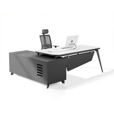 Executive Houten L-vormige bureau in moderne stijl voor Executive Workstation van de CEO