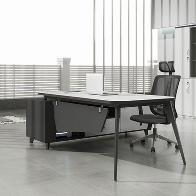 Modern CEO's Essential L Shape Houten Executive Office Desk voor de werkruimte van de baas