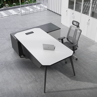 Modern CEO's Essential L Shape Houten Executive Office Desk voor de werkruimte van de baas