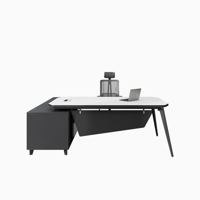 Modern CEO's Essential L Shape Houten Executive Office Desk voor de werkruimte van de baas