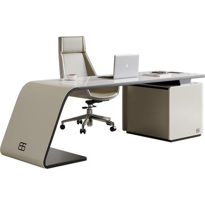 Commerciële meubels Modern baas Tafel voor Executive Manager Luxe computer bureau